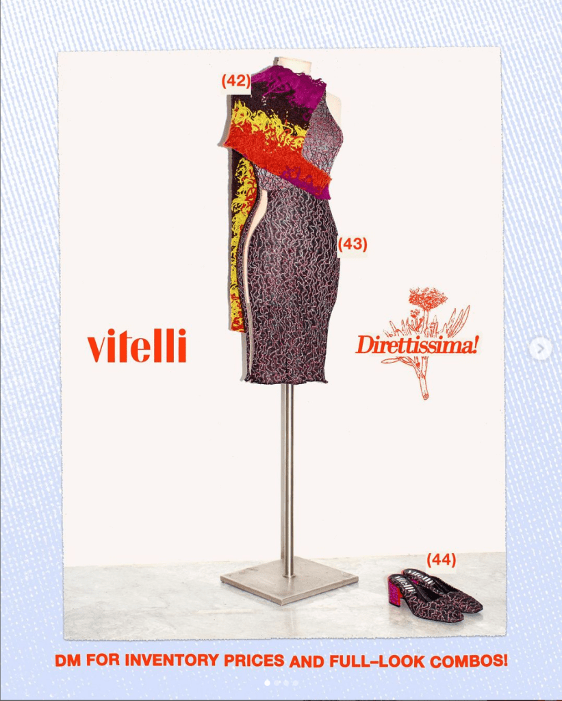 vitelli, brand emergente abbigliamento Made in Italy
