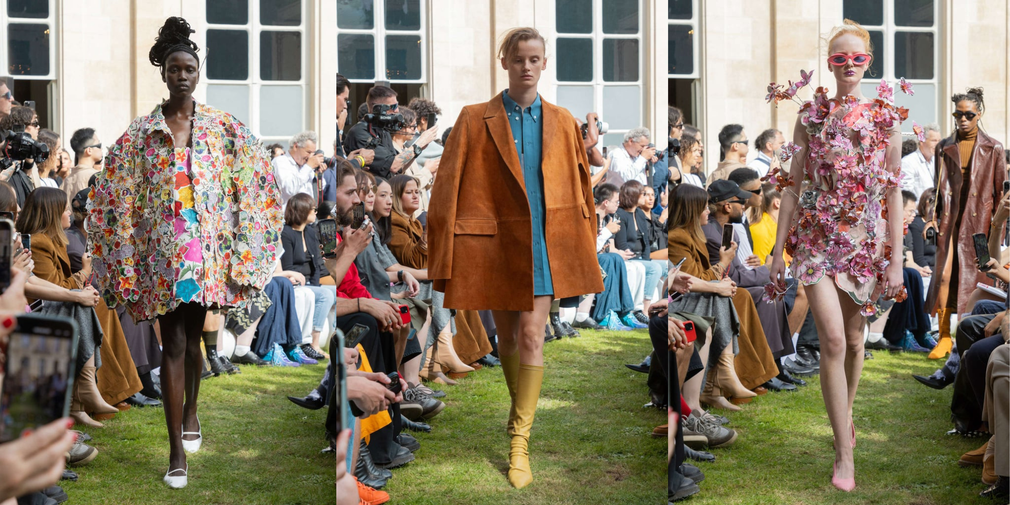Marni sfila alla Paris Fashion Week presentando la sua collezione SS24