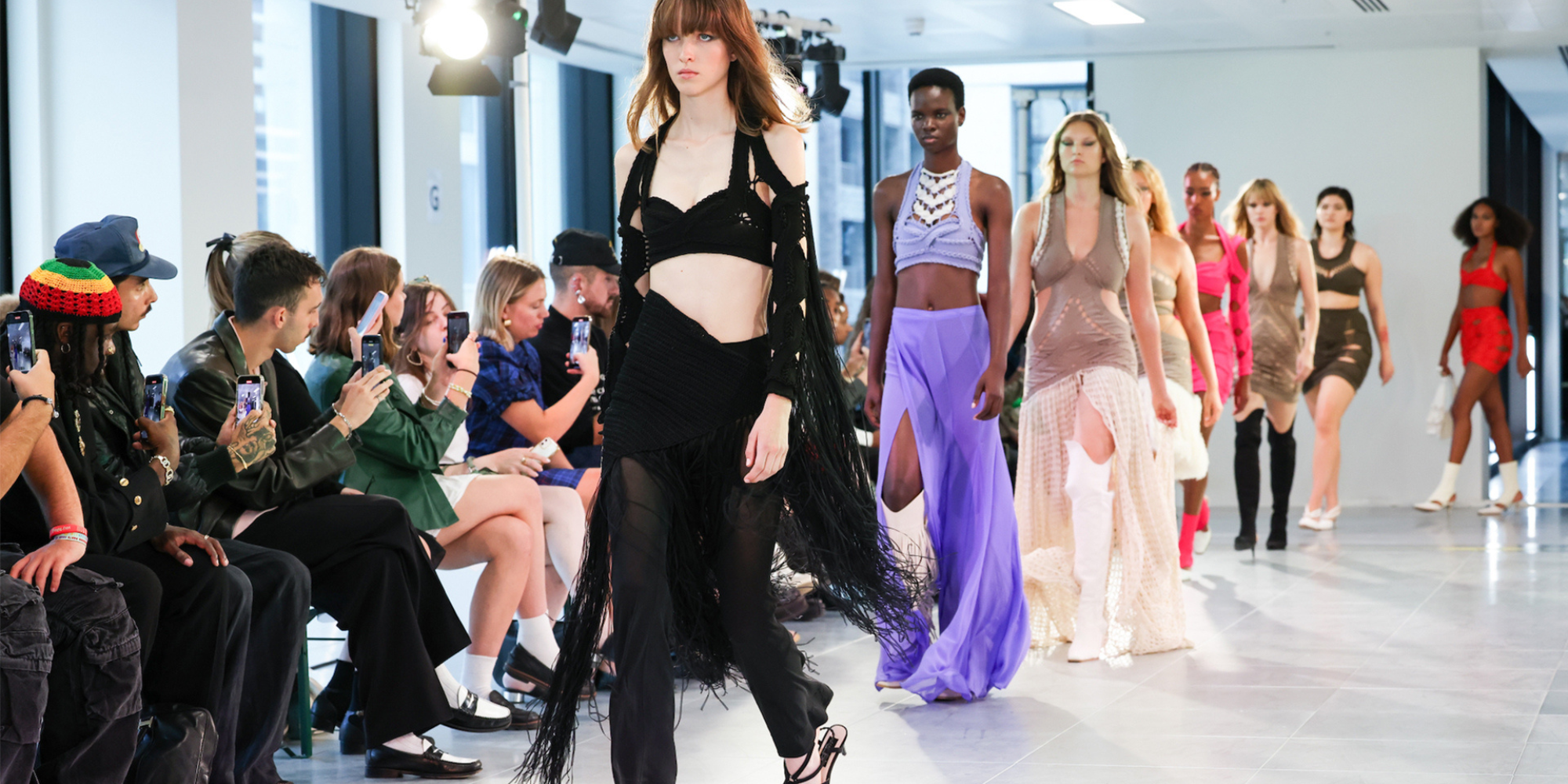 sfilata Mark Fast SS24, London Fashion Week