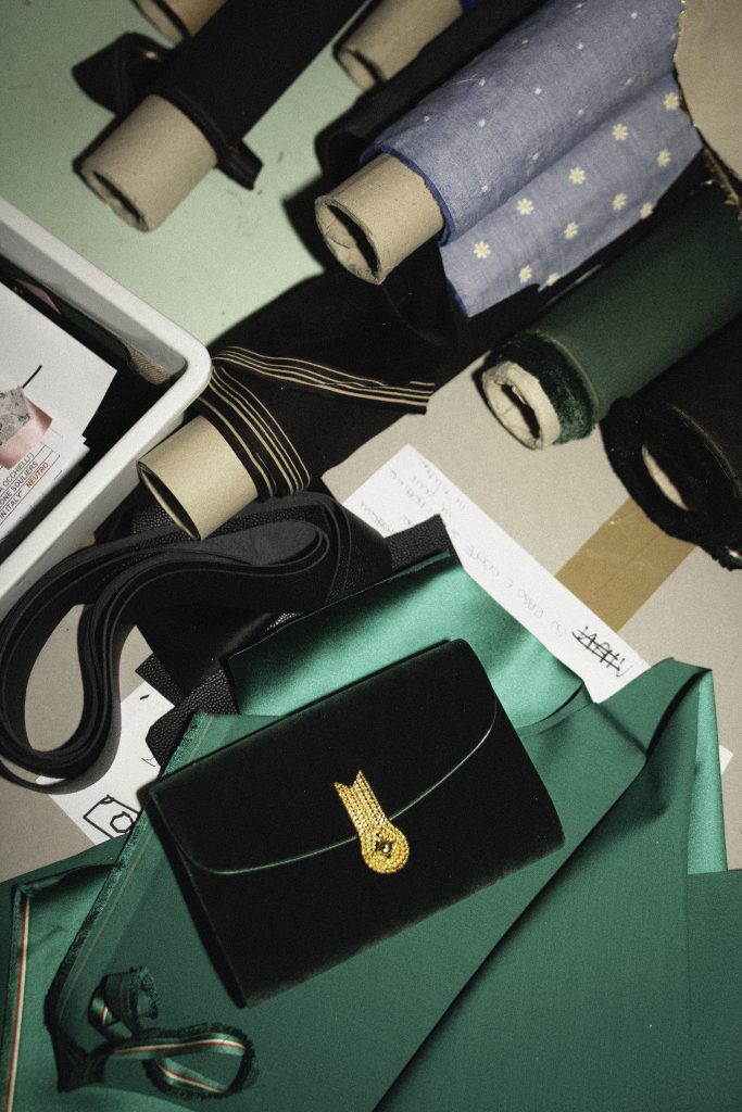 borsa velluto daniele amato 