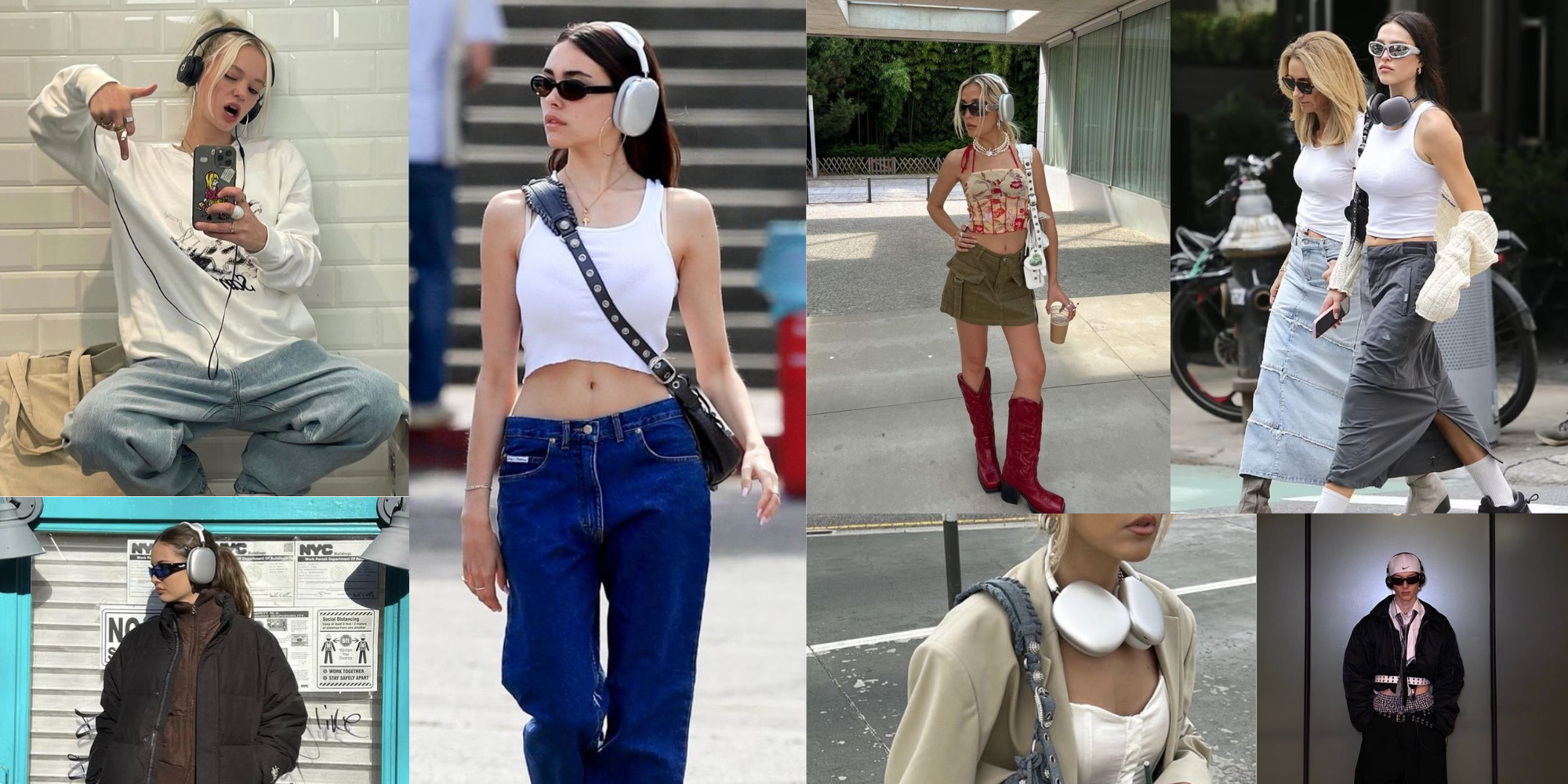AirPods max street style