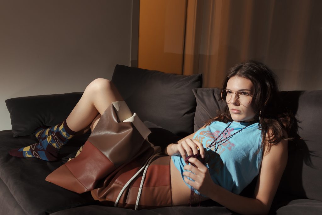 cozy editorial Mother Denim