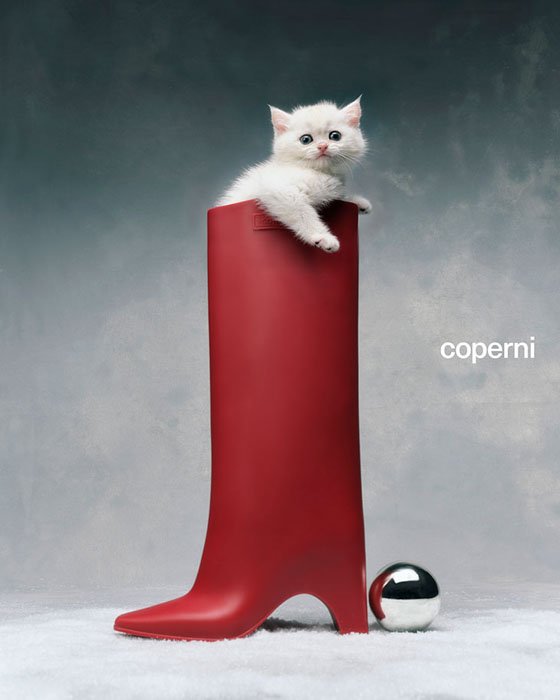 coperni holiday campaign 