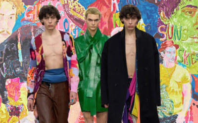 Loewe: una sfilata coi fiocchi