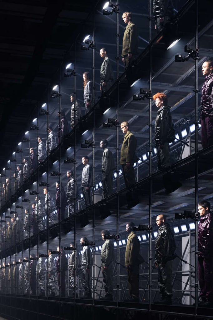 Stone Island sfila alla Milano Fashion Week per presentare la sua collezione menswear autunno-inverno 24/25