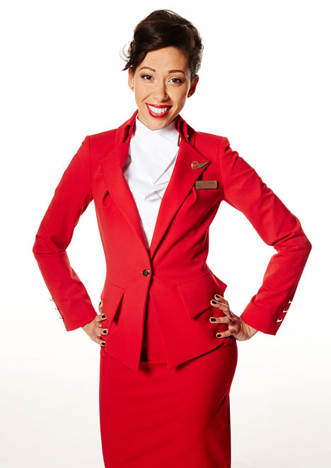 Divise Hostess Vivienne Westwood x virgin atlantic