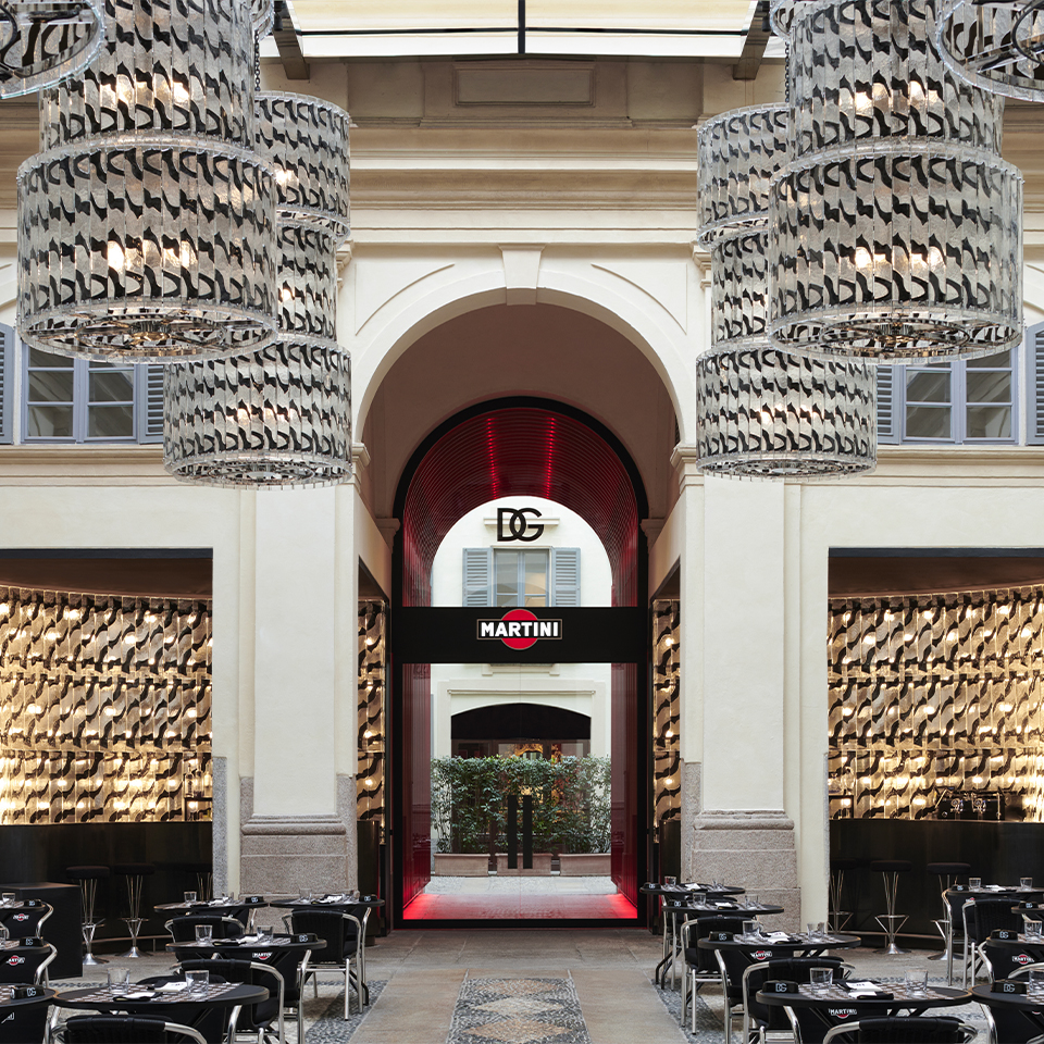 Food design: Bar Dolce e Gabbana