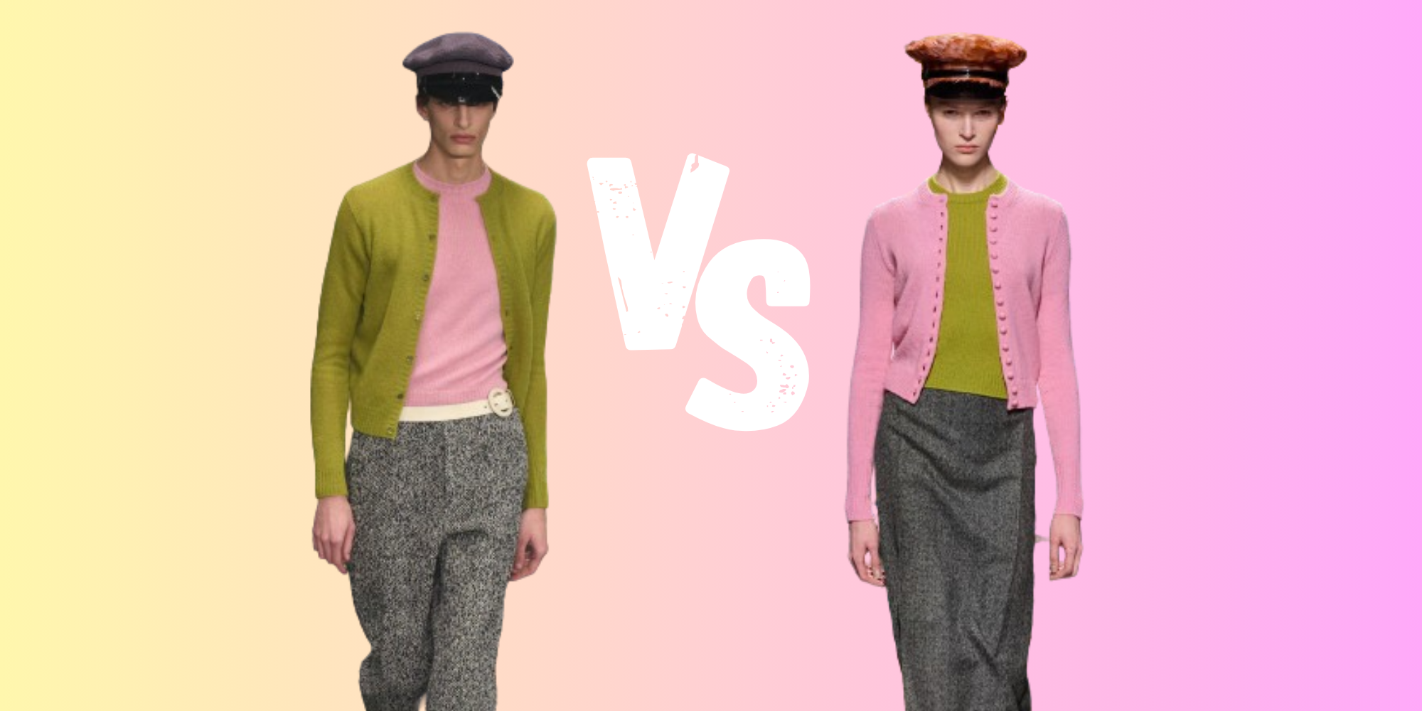 Moda uomo e moda donna