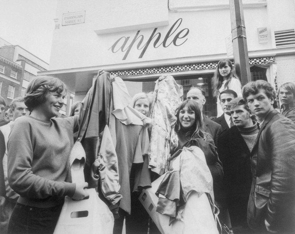 negozio apple dei beatles