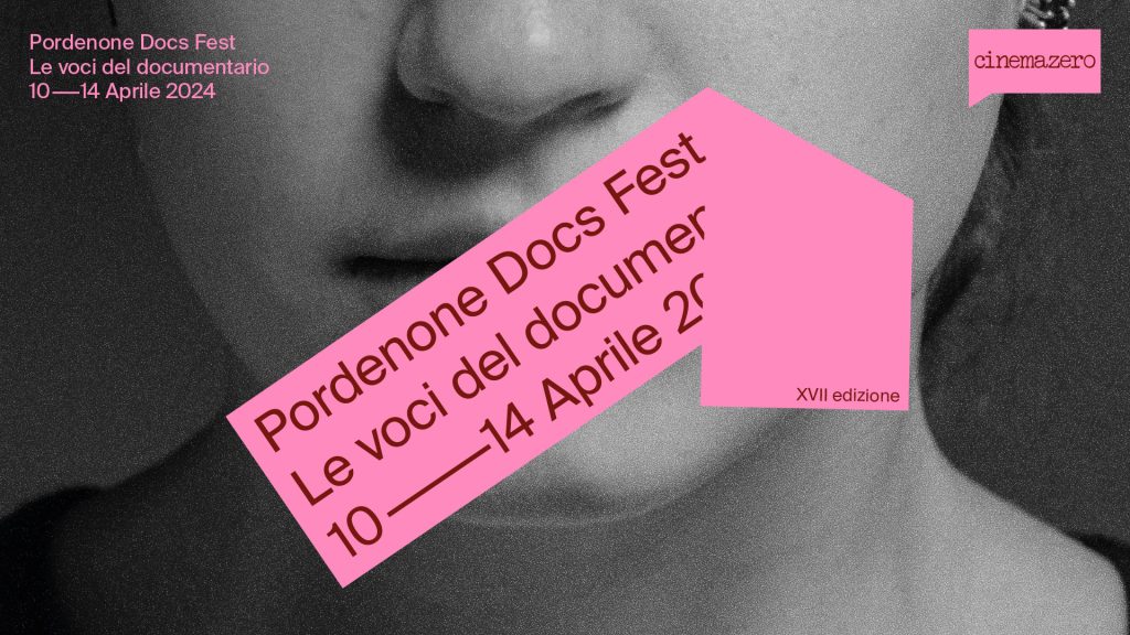 Locandina mostra Pordenone Docs Fest.