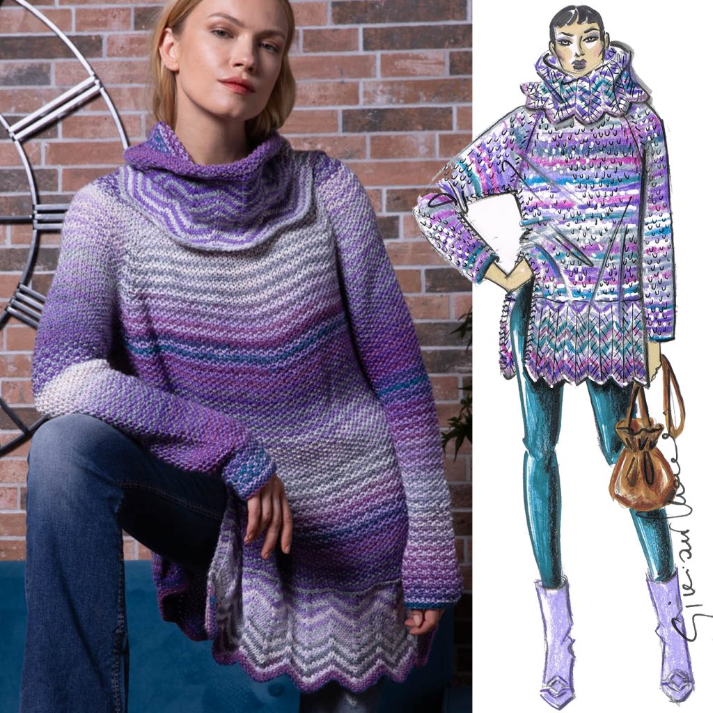 lavoro a maglia trend