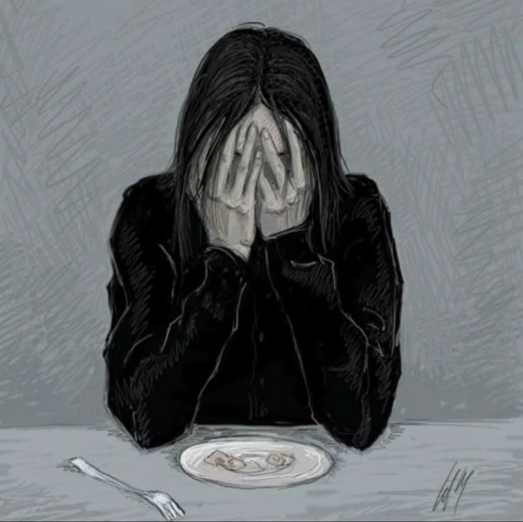 perdere peso disperazione disegno 