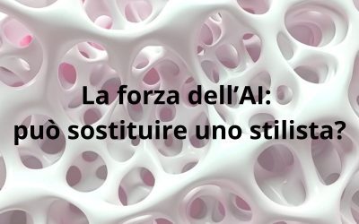 La forza dell’AI: può sostituire uno stilista?