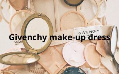 Givenchy make-up dress di Sarah Burton 