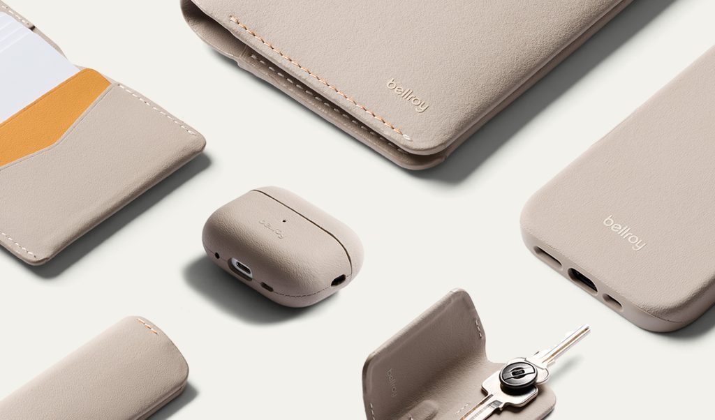 INNOVERA™, il materiale creato da Modern Meadow utilizzato nella collezione di accessori tech di Bellroy