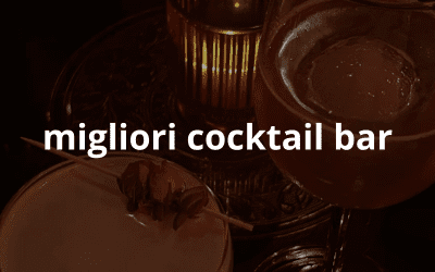  I 4 cocktail bar italiani tra i migliori al mondo