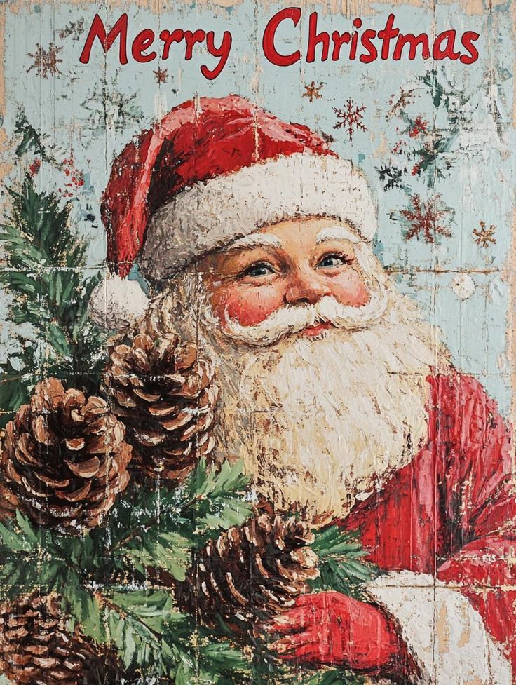Illustraizone di Babbo Natale classico