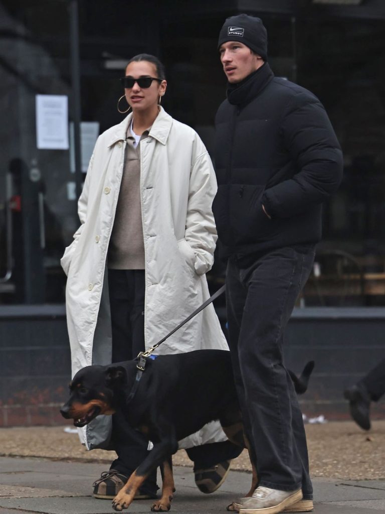 Dua Lipa wears Moon Boots