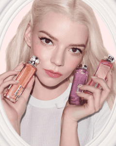 Anya taylor joy dior addict