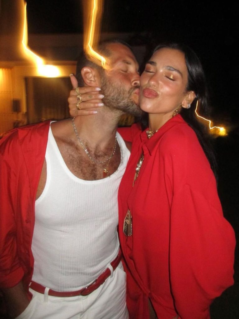 Simon Porte Jacquemus and Dua Lipa