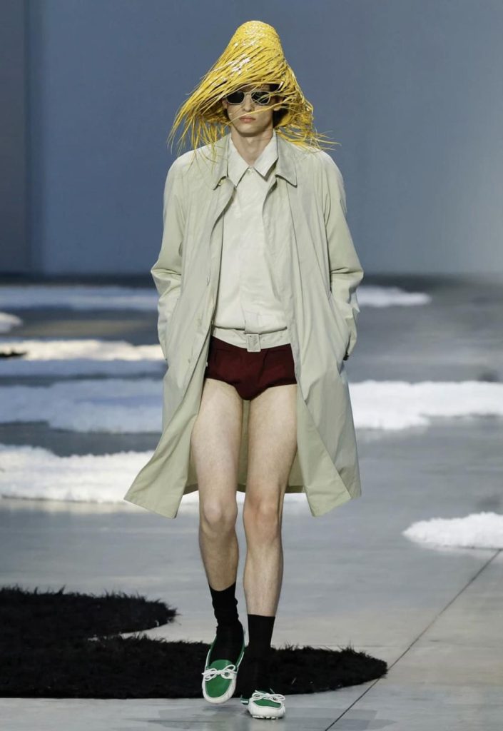 look della sfilata uomo Prada Primavera/Estate 2026