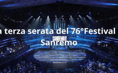 La terza serata del 76°Festival di Sanremo