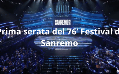 La prima serata del 76° Festival di Sanremo