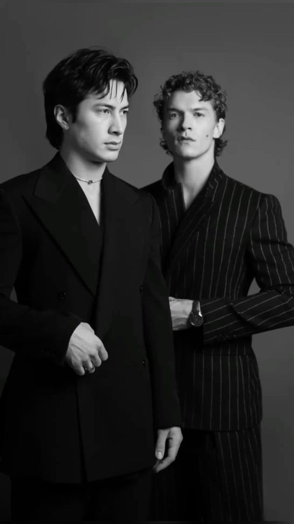 shooting Connor Storrie e Hudson Williams