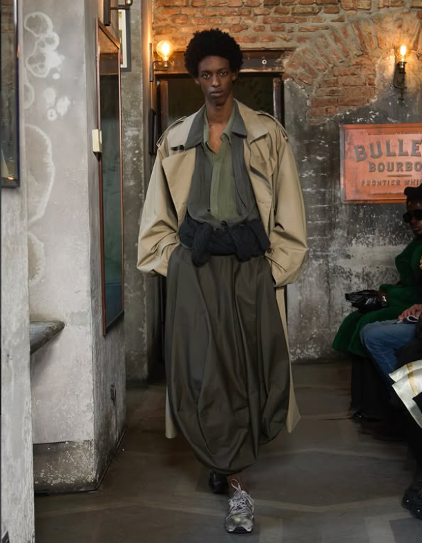 Sfilata di Luca Lin, semi finalista del LVMH Prize 2026