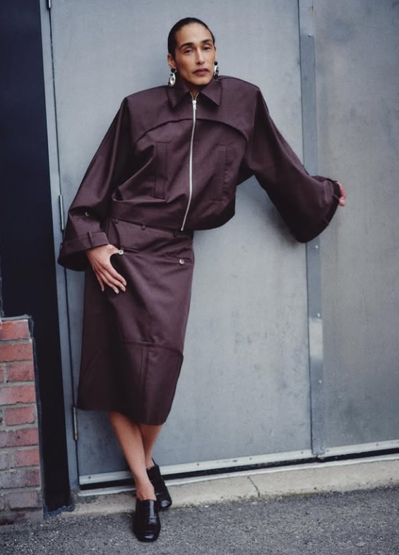 Look della designer Golnar Ahmadian del brand Golshaah semifinalista del LVMH Prize 2026.