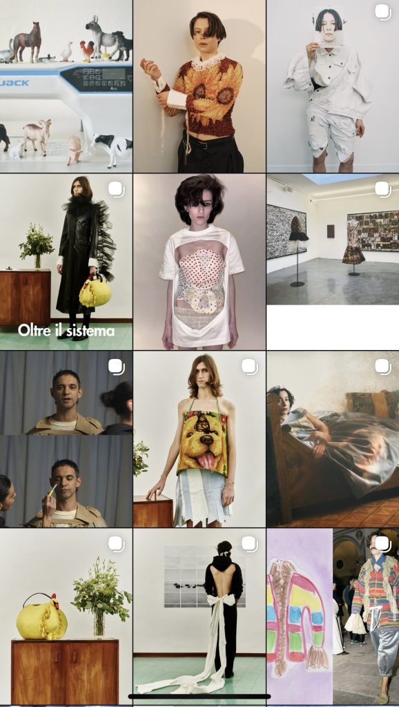 Instagram del brand Lessico Familiare.