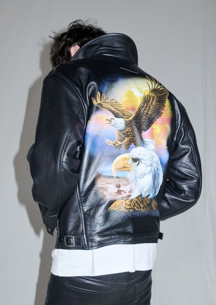 Leather jacket
