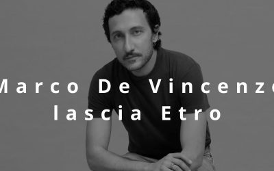 Etro dice addio a Marco De Vincenzo