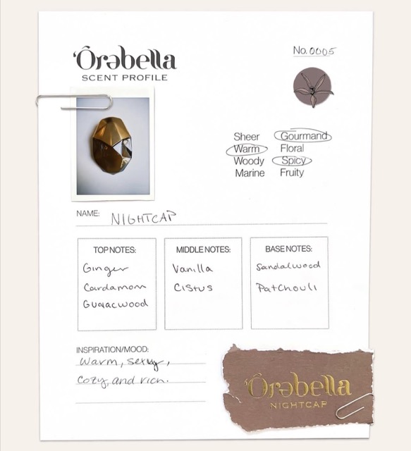 orebella nightcap note 