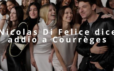 Nicolas Di Felice dice addio a Courrèges