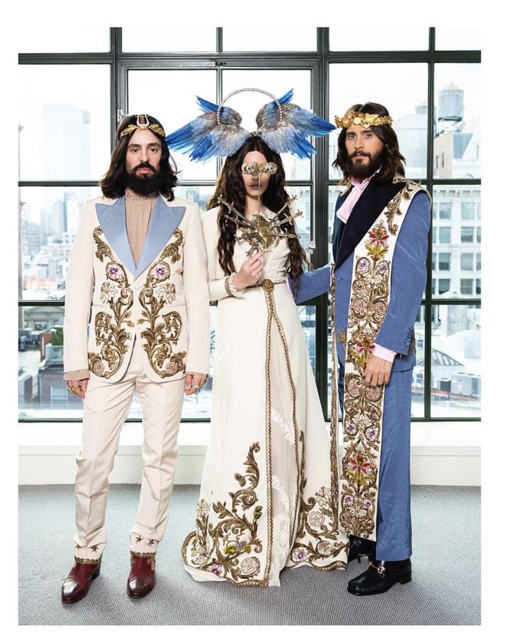 Alessandro Michele, Lana Del Rey e Jared Leto in Gucci  Gang Met Gala 2018