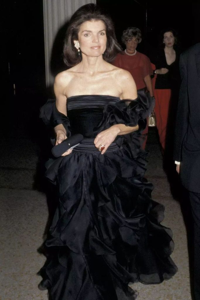 Jaqueline Kennedy Met Gala anni '70