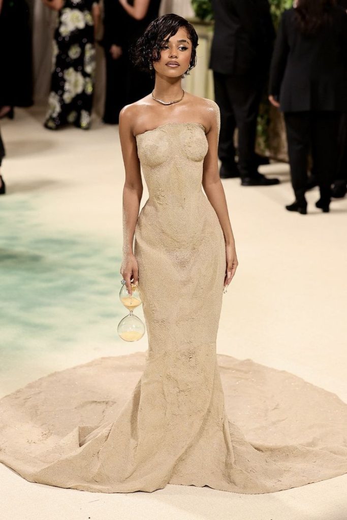 Tyla Met Gala 2024 by Balmain