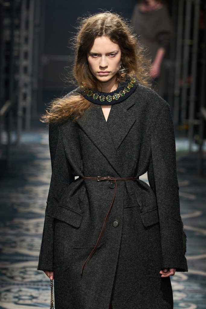 Prada FW 25, hair
