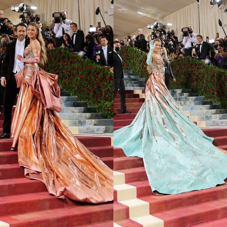 Blake Lively in abito custom Versace al Met Gala  2022