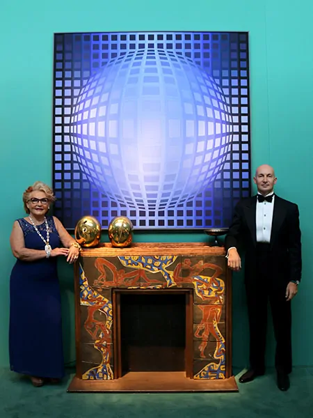 Roberta Tagliavini e il figlio Mattia Martinelli