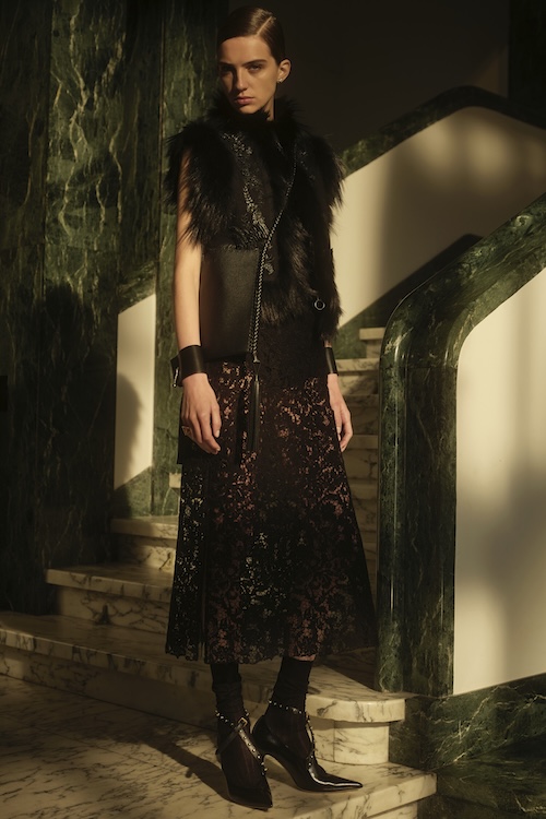 Fendi Cruise 2027, Pelliccia, trench