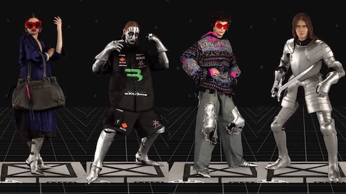 Balenciaga Alta Moda Virtuale Videogioco