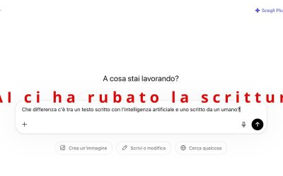 L’AI ci ha rubato la scrittura o siamo noi ad avergliela concessa?