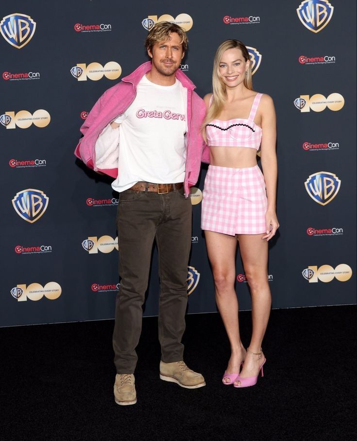 Margot Robbie e Ryan Goslin alla Premiere di Barbie movie