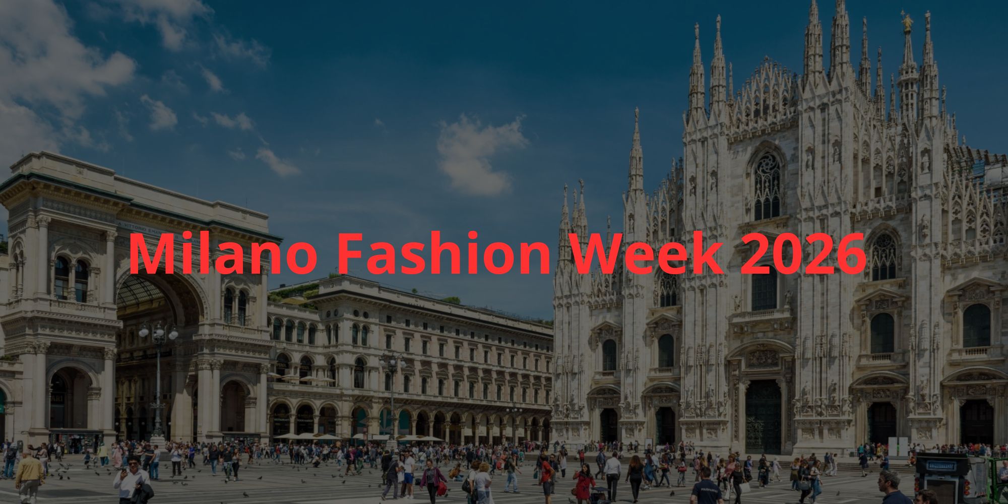 Milano Fashion Week 2026
