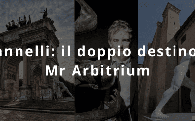 Emanuele Giannelli: l’evoluzione in bronzo di Mr Arbitrium a Zurigo
