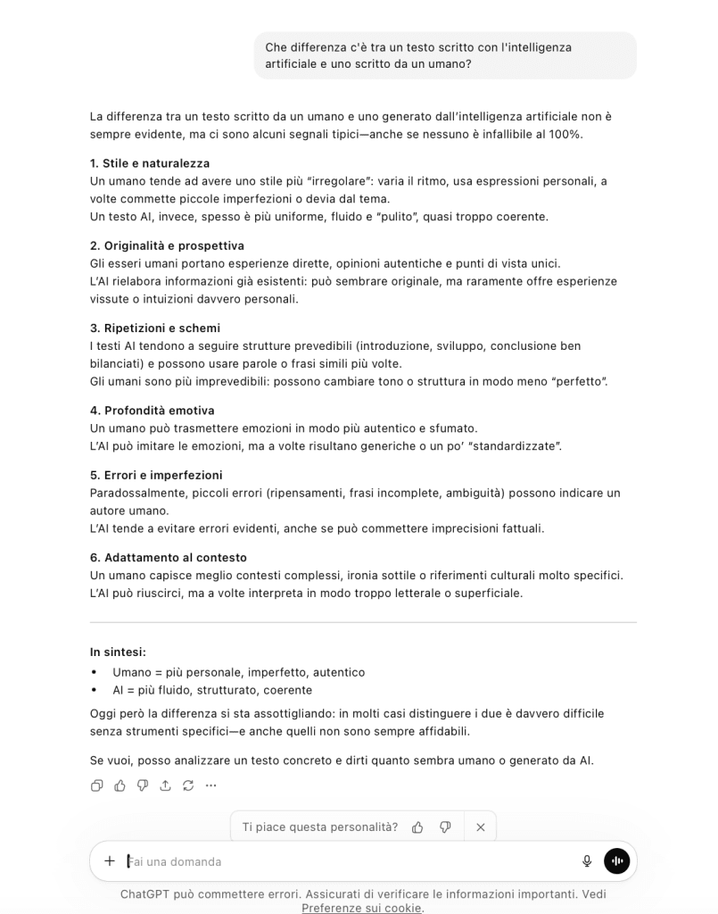 L’AI ci ha rubato la scrittura o siamo noi ad avergliela concessa?