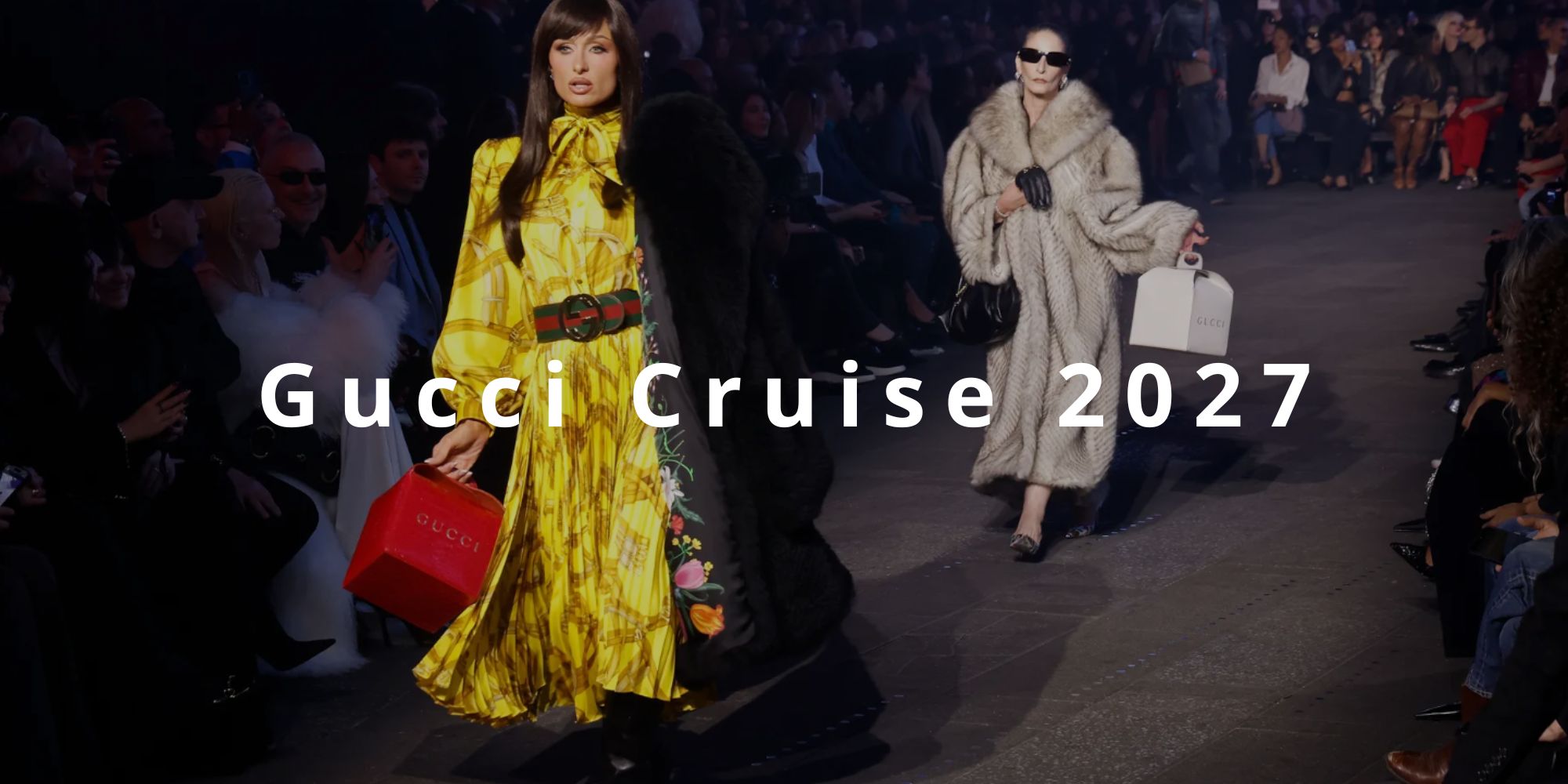 Gucci Cruise 2027 by Demna, Times Square