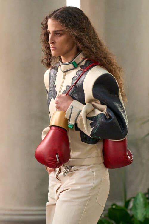 Dettaglio look Louis Vuitton Cruise 2027